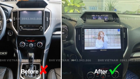 Màn hình DVD Android liền camera 360 xe Subaru Forester 2020 - nay | Bravigo Ultimate (6G+128G)  